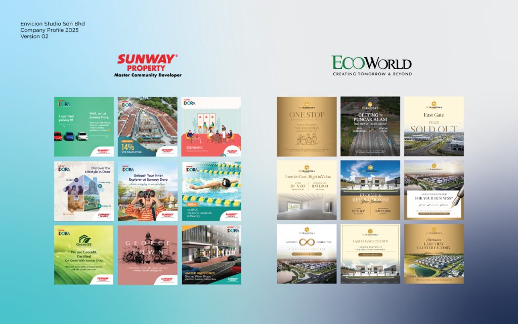 Envicion Studio - Award-Winning Marketing Agency Malaysia | Property Marketing, 3D Rendering & Branding